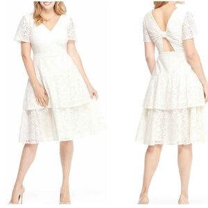 Gal Meets Glam Dorris Bow Back Dress